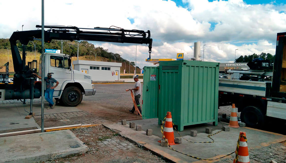 Implantação de sistema de remediação MPE