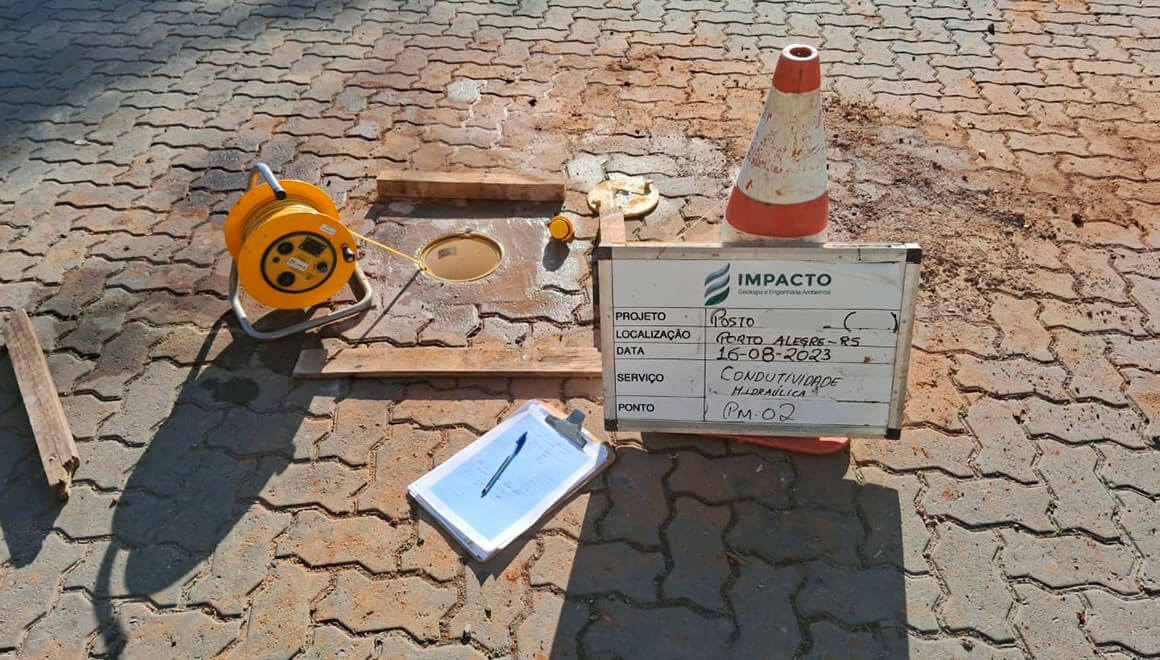 Investigação detalhada em posto de combustíveis